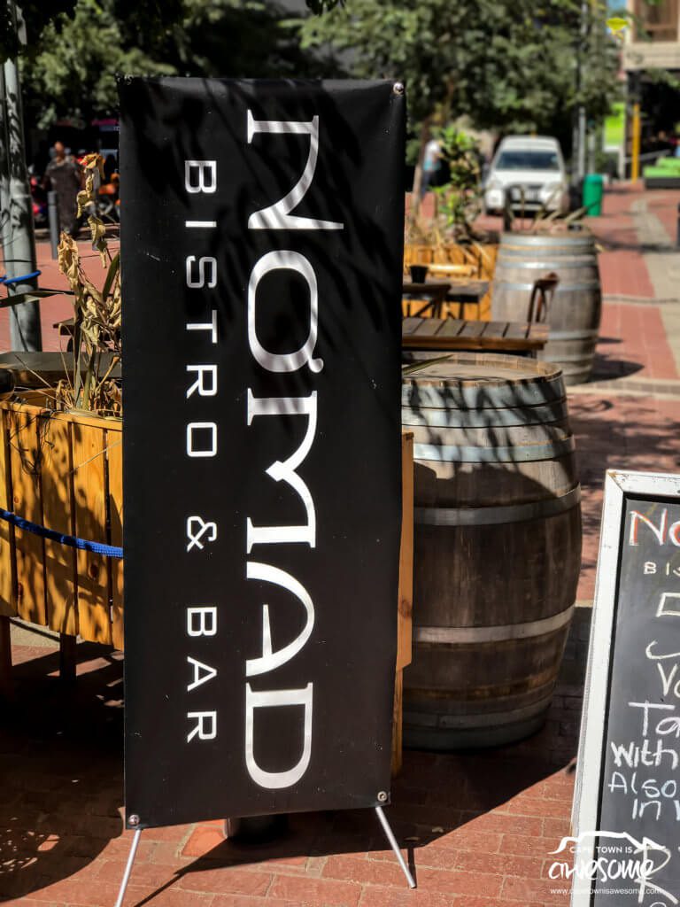 The Trendy Namad Bistro and Bar is situated at 33 Waterkant Street, Cape Town