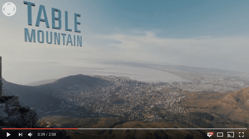 360 degrees around Cape Town
