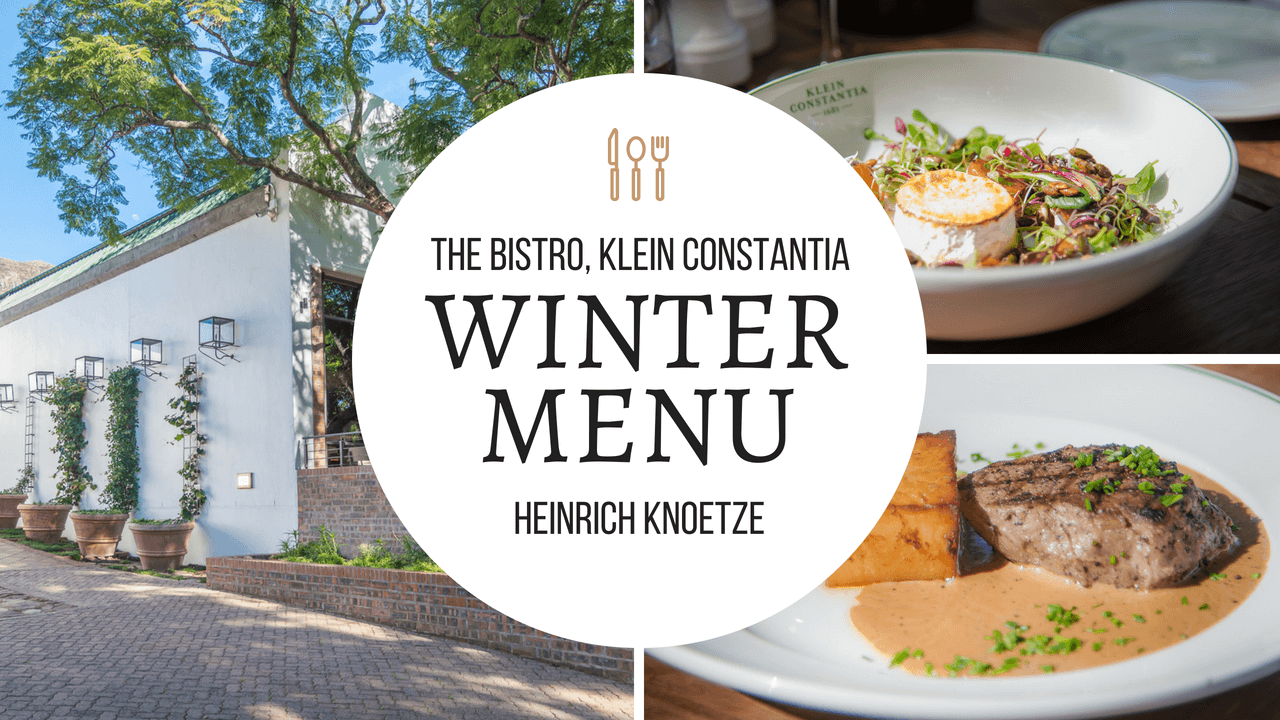 New Winter Menu at The Bistro, Klein Constantia