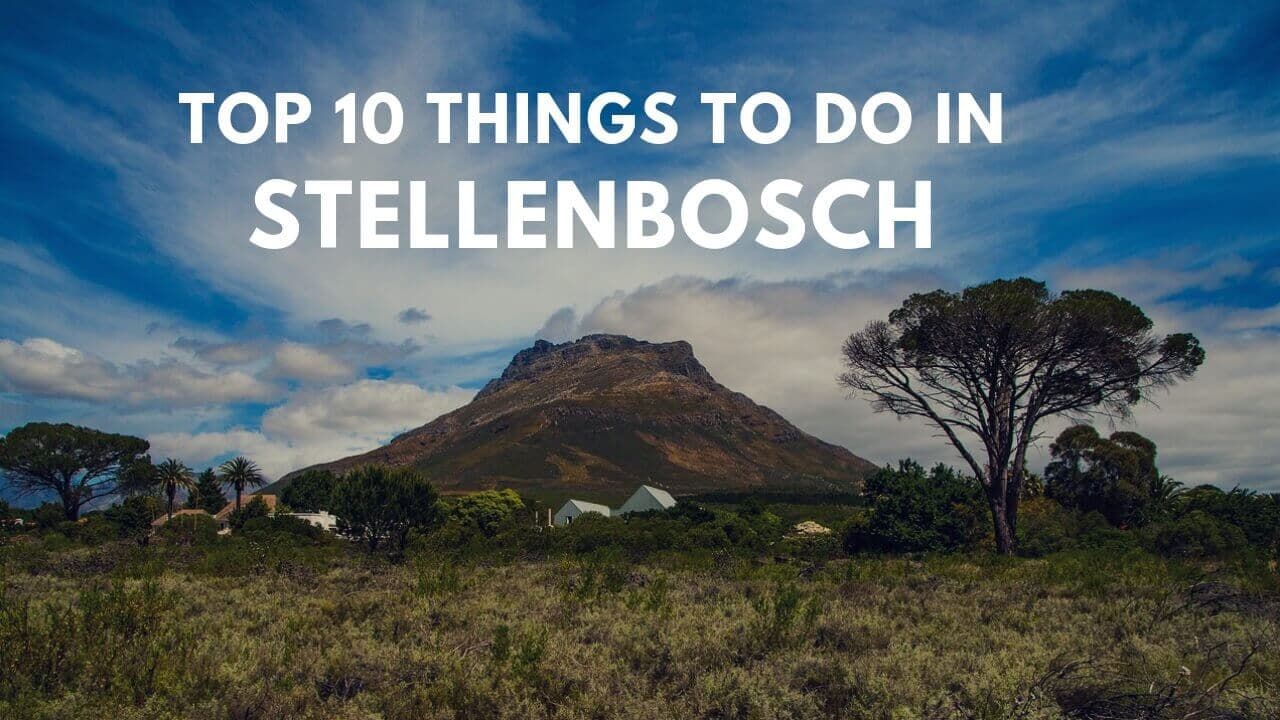 The 10 best things to do in Stellenbosch