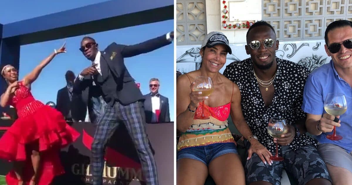 Legend Usain Bolt Hosts Cape Town 2018 Sun Met (Pics)