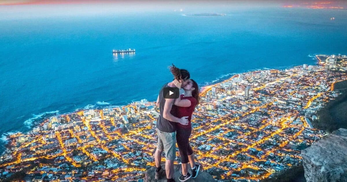 (watch) How a Travel Vlogger Spends His Day In Cape Town