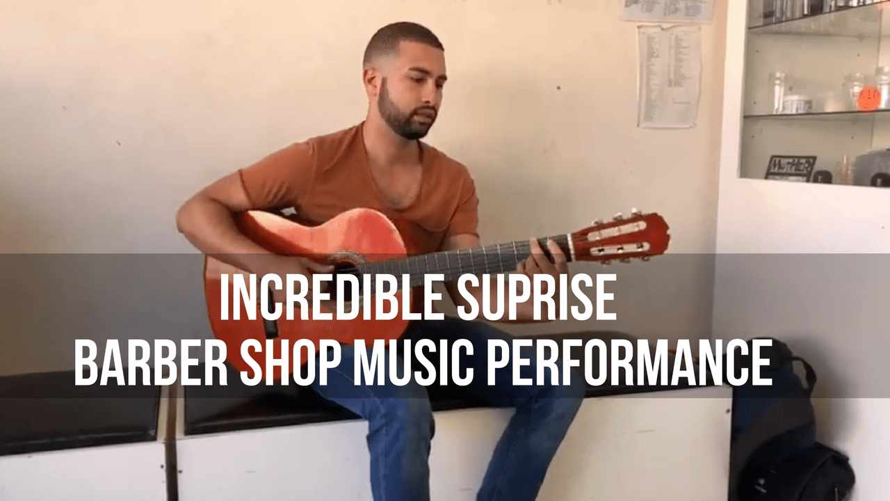 Incredible Surprise Barber Shop Music Performance