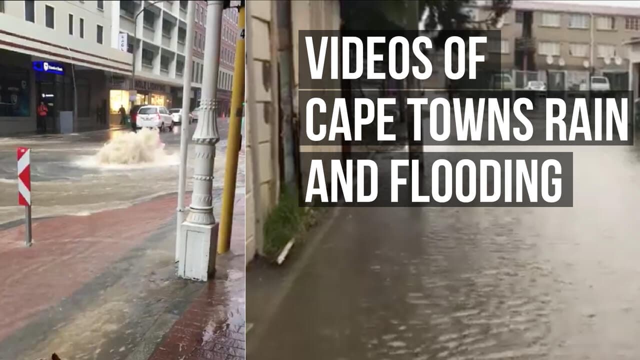 Cape Town Rain Videos