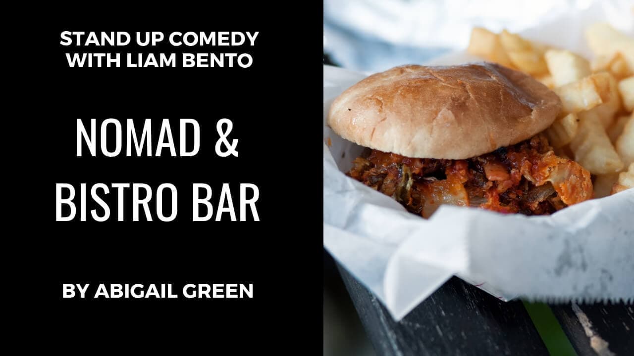 Stand-up comedy with Liam Bento at the Nomad Bistro & Bar in Cape Town #LifeLaundry