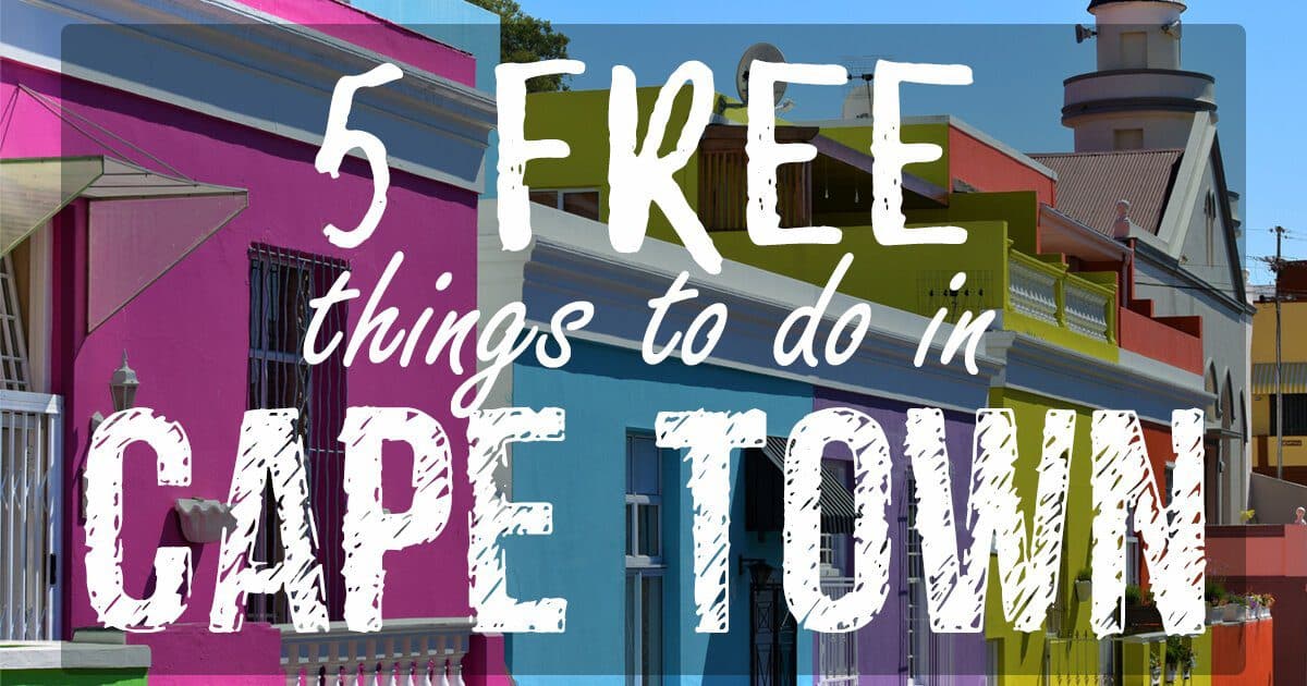 5 Fun Free Things To Do In Cape Town