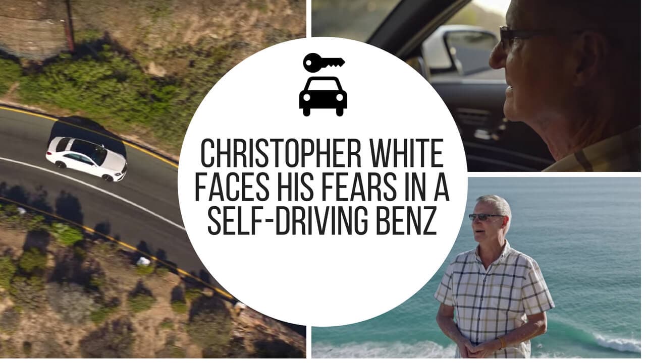 Chapman's Peak survivor returns to face his fears in a self-driving Benz