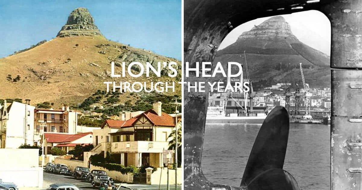 Old Pics - Lion's Head Through The Years