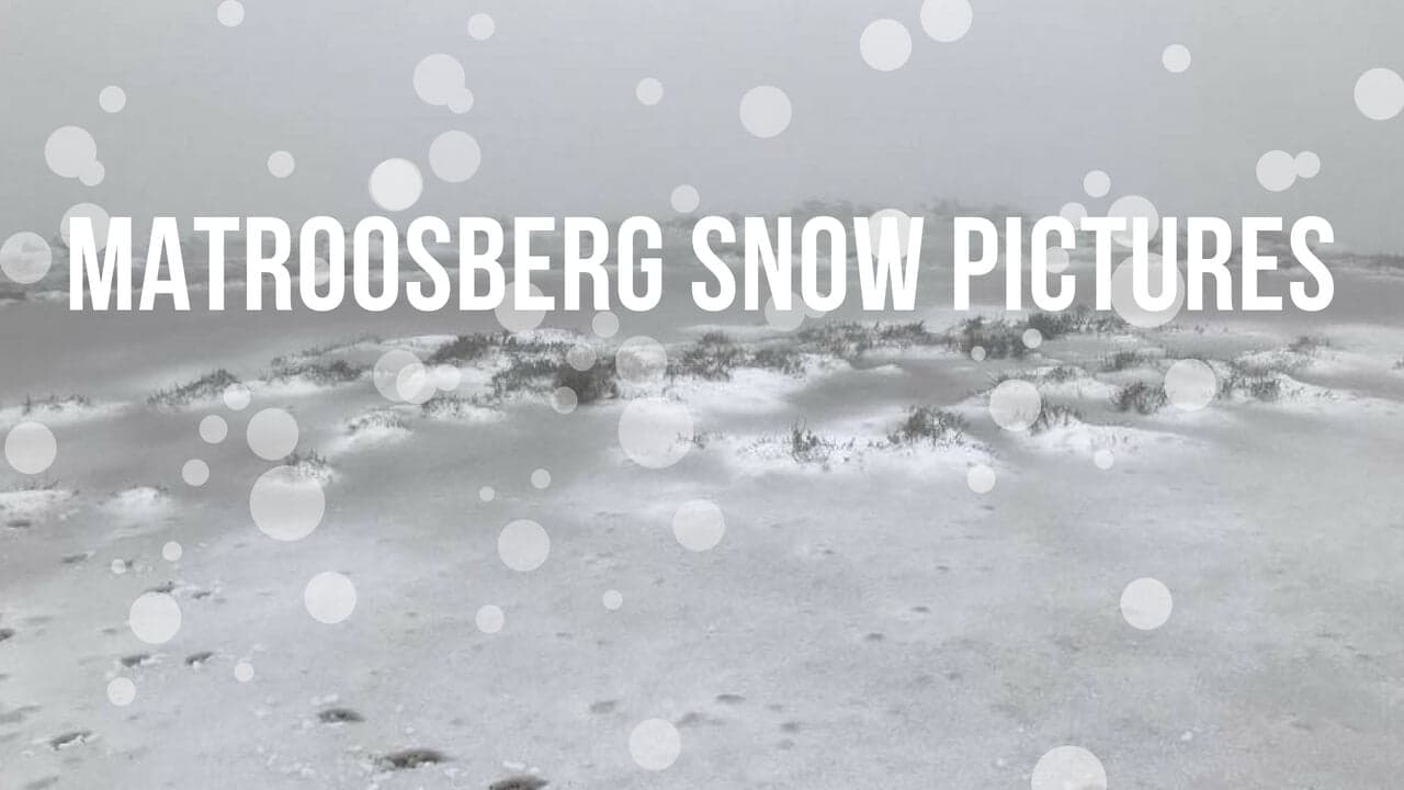 Pictures of Snow in Matroosberg