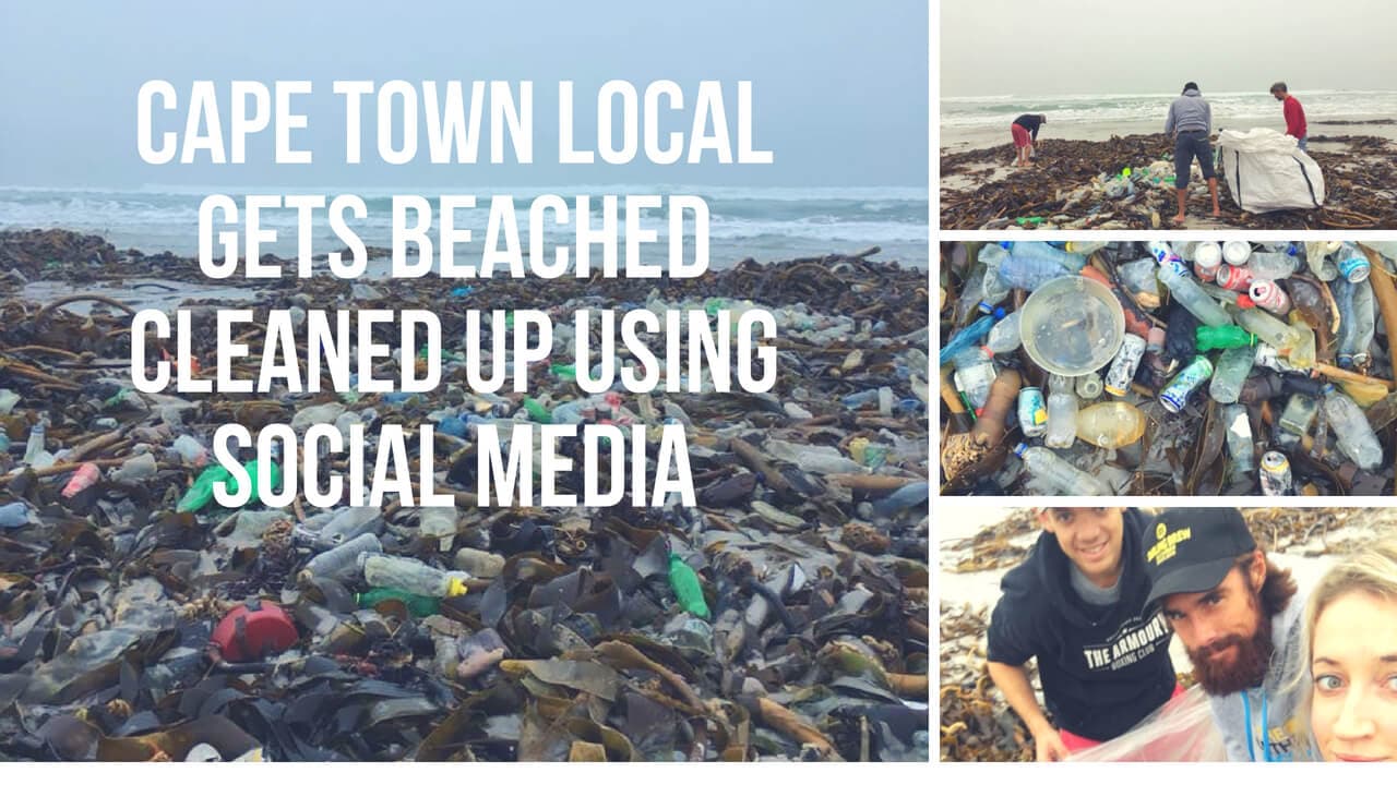 Cape Town local gets beached cleaned up using social media